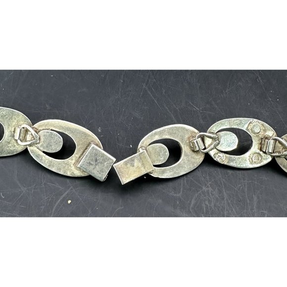 Miguel Melendez of Taxco Sterling and Blue Turquoise Necklace Bracelet Demi Paru - Picture 5 of 6